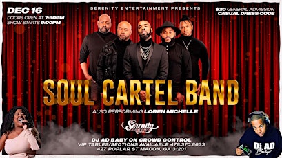 The Soul Cartel Band Live