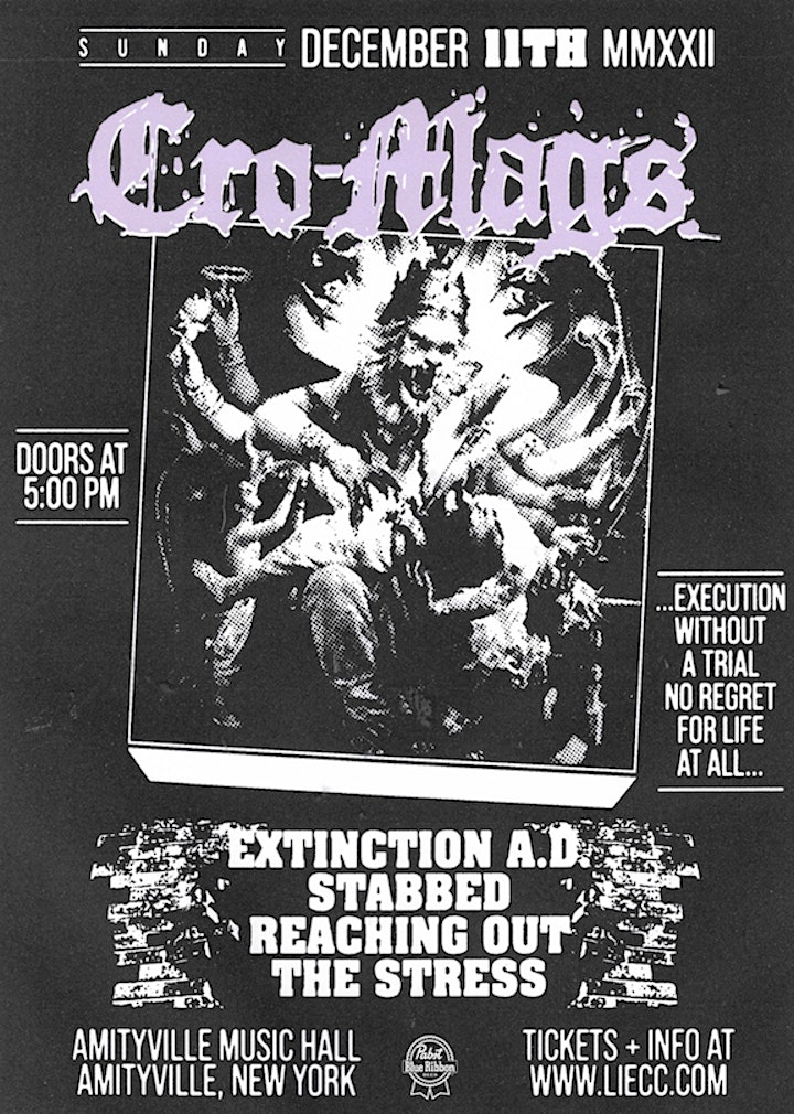 Cro Mags, Extinction A.D., Stabbed, Reaching Out, The Stress image
