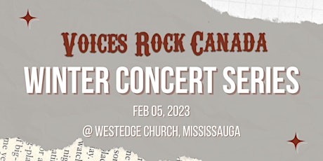 VOICES ROCK PRIME - Winter Concert