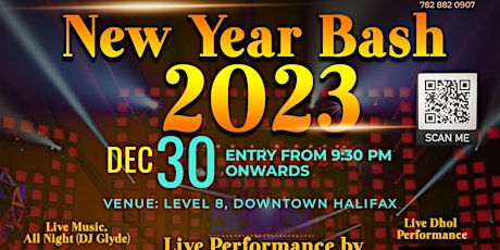 New Year Bash 2023 - Halifax Downtown