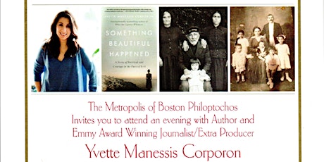 An Evening with Yvette Manessis Corporon: Book Signing and Wine Tasting primary image