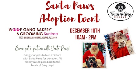 Santa Paws Adoption Event
