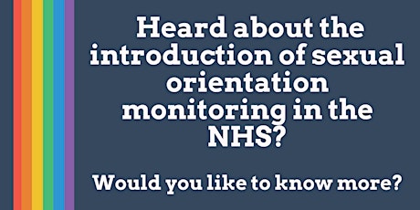 Thanks For Asking! Sexual Orientation Monitoring in the NHS  primary image