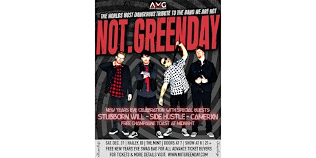 Hauptbild für New Year's Eve with NOT.GREENDAY