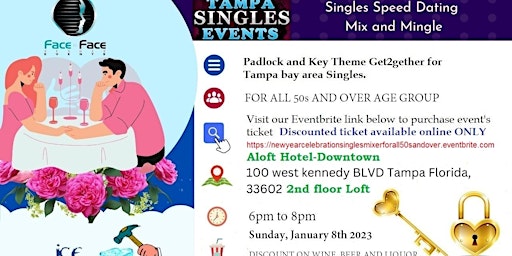 "New Years  Celebration Tampa Singles Get2Gether" 4 ALL 50s & over  group