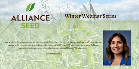 Winter Webinar Series presented by Alliance Seed