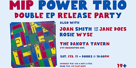 MIP Power Trio with Joan Smith and The Jane Does & Rosie Wyse