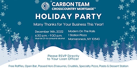 CrossCountry Mortgage's Westchester Holiday Party (The Carbon Team)