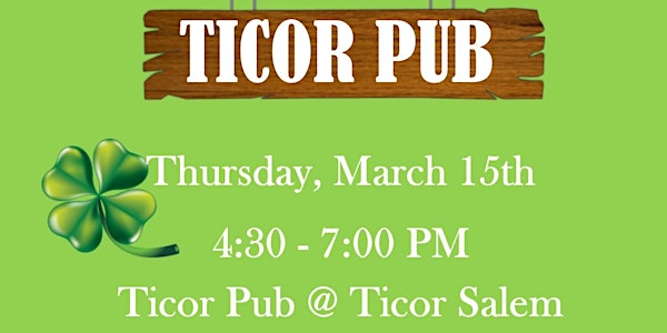 Ticor Customer Appreciation - Join us at the Ticor Pub