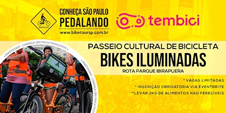 Bikes Iluminadas - Tembici & Bike Tour SP primary image