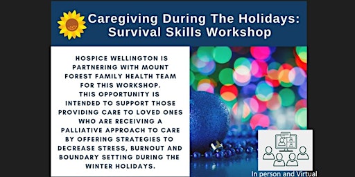 Caregiver Support Workshop: Surviving the Holidays