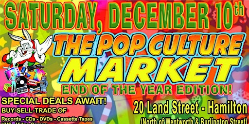 The Pop Culture Market End of the Year Edition!