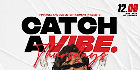 Image principale de CATCH A VIBE THURSDAY