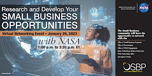Research and Develop Your Small Business Opportunities at NASA