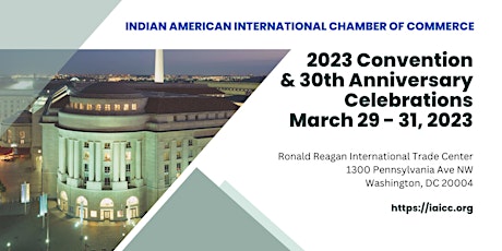IAICC 2023 Convention & 30th Anniversary