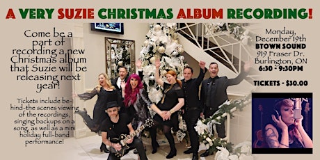 A Very Suzie Christmas Album Recording Show!