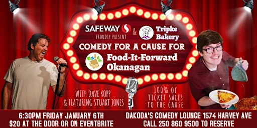 Comedy for a Cause for Food-It-Forward Okanagan