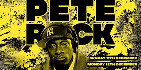 TDO Presents Pete Rock @ The Jazz Cafe