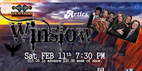 An evening of the EAGLES with WINSLOW at Arties in Frenchtown