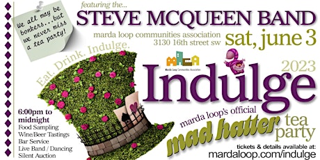 INDULGE 2023 - Marda Loop's Official Mad Hatter's Tea Party