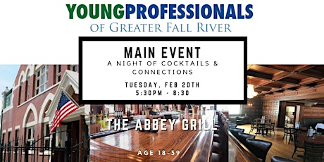 Young Professionals Main Event at the Abbey Grill primary image