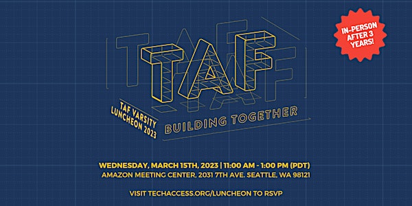 TAF Varsity Luncheon 2023: Building Together
