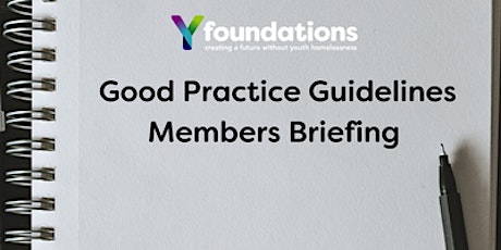 Good Practice Guidelines Members' webinar 15 December 2022 primary image