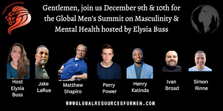 Global Men's Summit on Masculinity and Mental Health