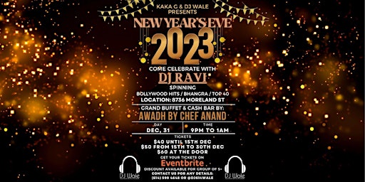 Bollywood New Years Eve with DJ Ravi