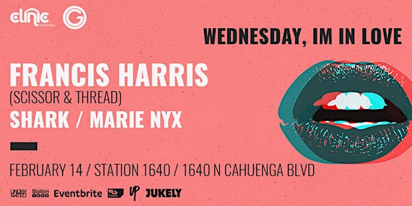 Clinic x Gel Lab: Wednesday, I'm In Love with Francis Harris