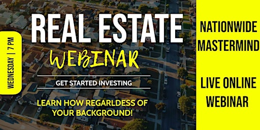 Massive Real Estate Market Opportunity | Get Prepared Webinar primary image