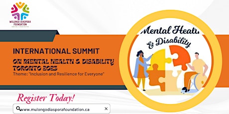 International Summit on Mental Health and Disability 2023