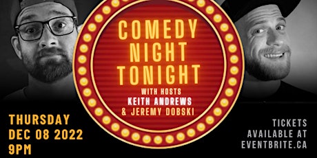 Imagen principal de Comedy Night Tonight with Keith Andrews and Jeremy Dobski