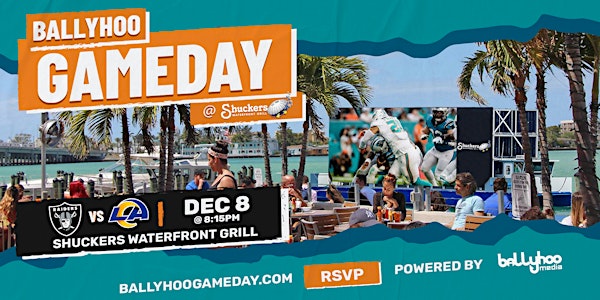 Ballyhoo Game Day: Thursday Night Football @ Shuckers Waterfront Grill