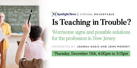 Imagen principal de Is Teaching In Trouble? Worrisome signs & possible solutions in New Jersey