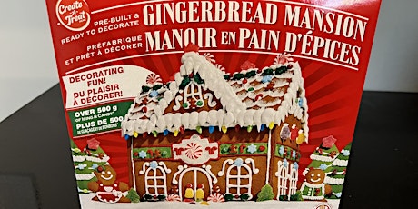 Pre-Built Gingerbread Mansion fundraiser