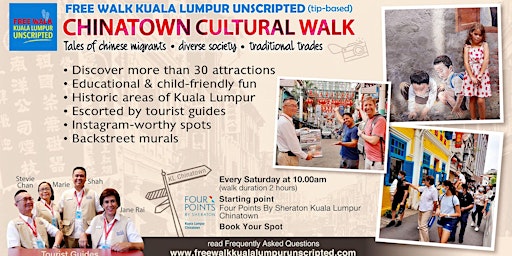 Chinatown Cultural Walk in Kuala Lumpur (tip-based) primary image