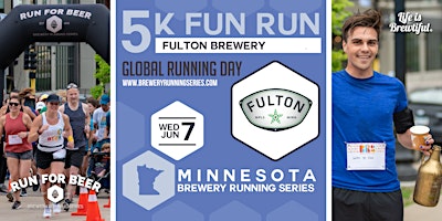 Global Running Day 5k at Fulton Brewery event logo