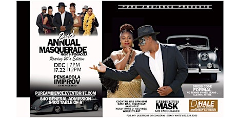 A Masquerade Night in Pensacola "The Roaring 20's Edition"