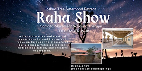 Raha Show Sisterhood Retreat