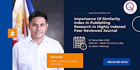 Importance Of Similarity Index In Publishing in highly indexed Journal