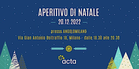 Immagine principale di Aperitivo di Natale per freelance 2022 - MILANO 