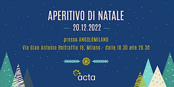 Aperitivo di Natale per freelance 2022 - MILANO