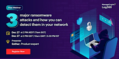 3 major ransomware attacks and how you can detect them in your network