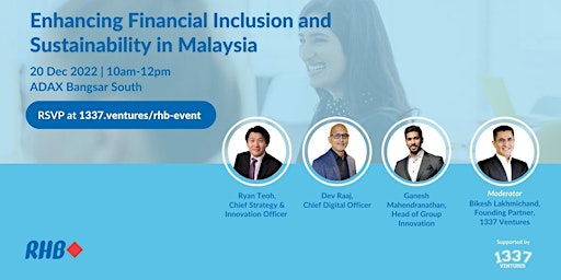Enhancing Financial Inclusion and Sustainability in Malaysia: Featuring RHB
