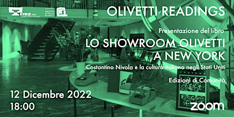 OLIVETTI READINGS #10 - "Lo showroom Olivetti a New York"