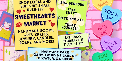 Sweethearts Market: Art, Crafts, and Local Handmade Goods