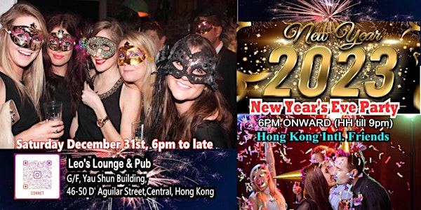 New Year’s Eve Masquerade Countdown Party