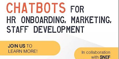 Chatbots can grow your business- Funding provided in collaboration with SNEF primary image
