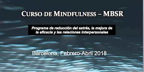 Imagen principal de Conferencia "Presentación curso Mindfulness-MBSR" (ültimas plazas)